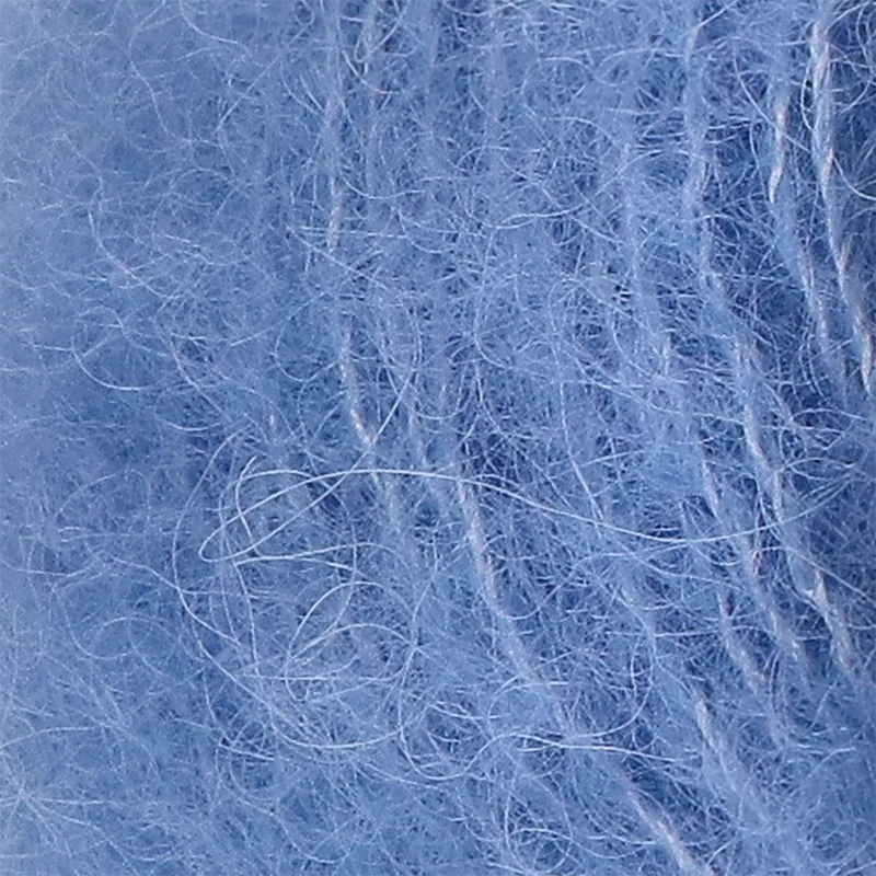 DROPS Brushed Alpaka Silk Uni Colour 028 Pazifikblau