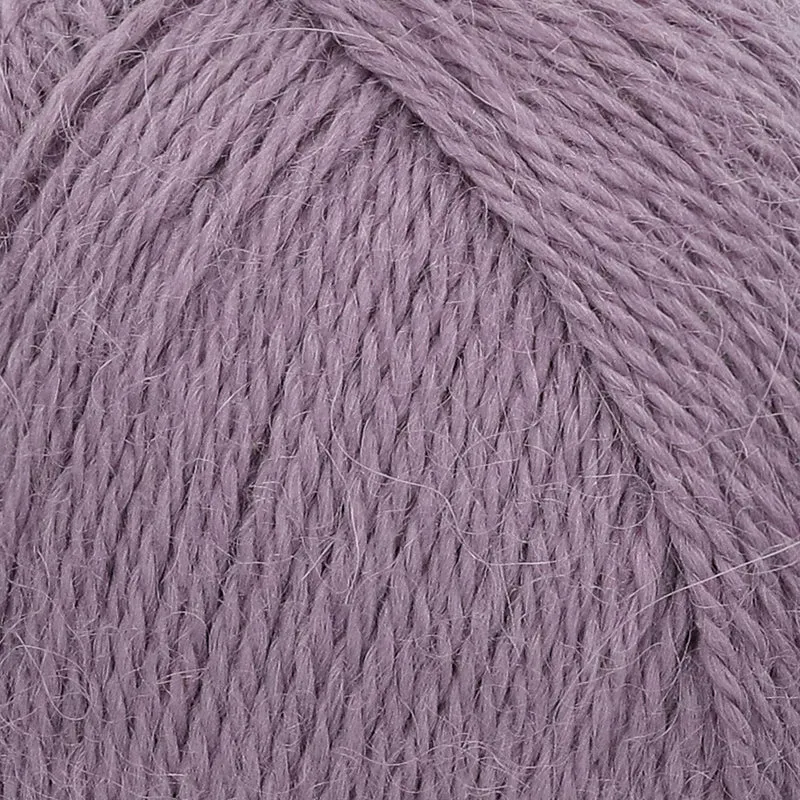 DROPS Alpaka Uni Colour 9035 „Bevroren Lavendel“