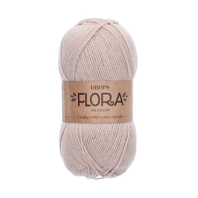 DROPS Flora Uni Colour 31 Sand