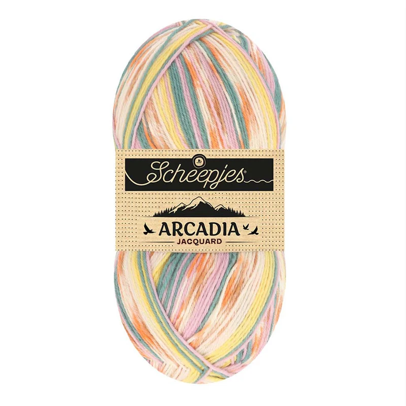 Scheepjes Arcadia Jacquard 1001 Thisledown