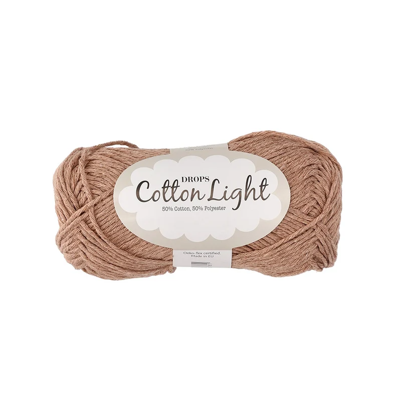 DROPS Cotton Light Uni Colour 037 Mandel