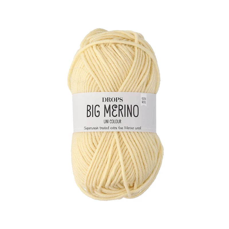 DROPS Big Merino Uni Colour 26 Limonade