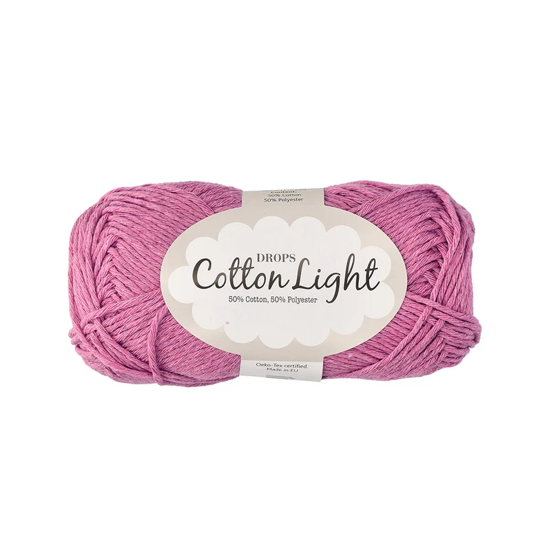 DROPS Cotton Light Uni Colour 038 Wilde Orchidee