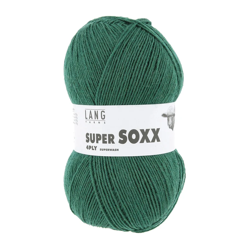 Lang Yarns Super Soxx 4-Fach 0118 Spar (4-fädig)