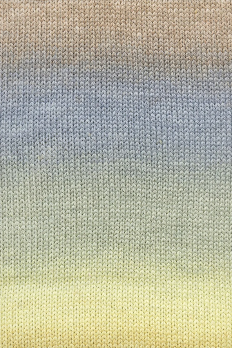Lang Yarns Move 6-fach 0005 Gelb/Camel/Hellblau