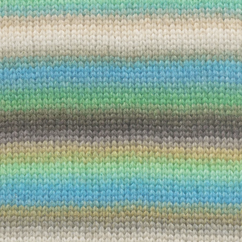 Lang Yarns Cloud 016 Grün/Türkis/Messing