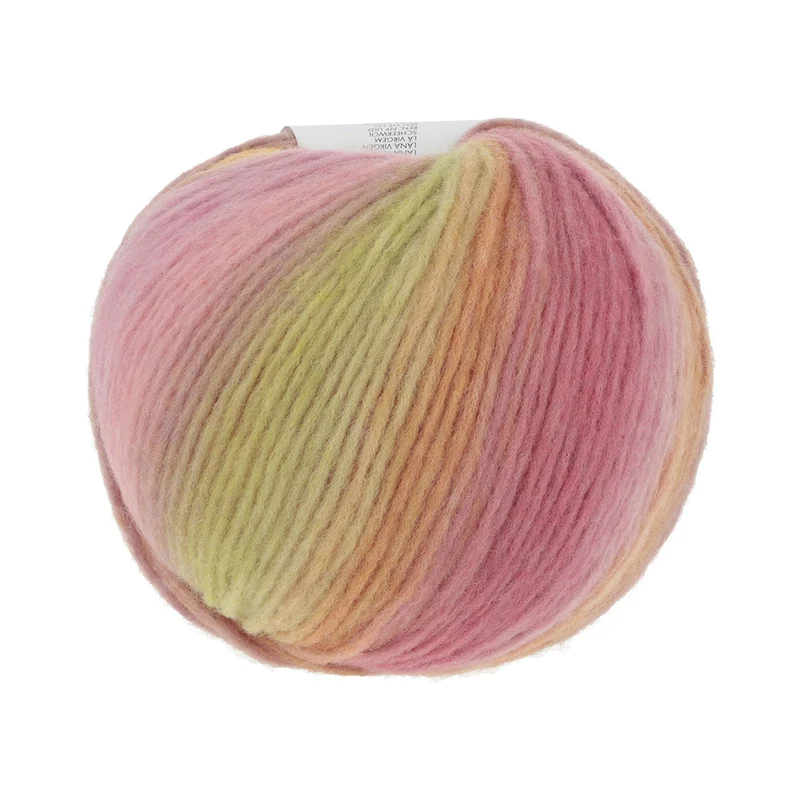 Lang Yarns Cloud 015 Rosa/Orange/Kalk