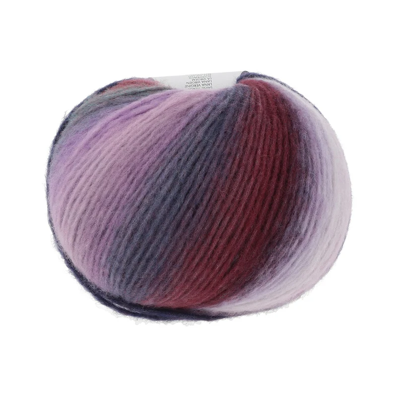 Lang Yarns Cloud 018 Flieder/Petrol/Rosa
