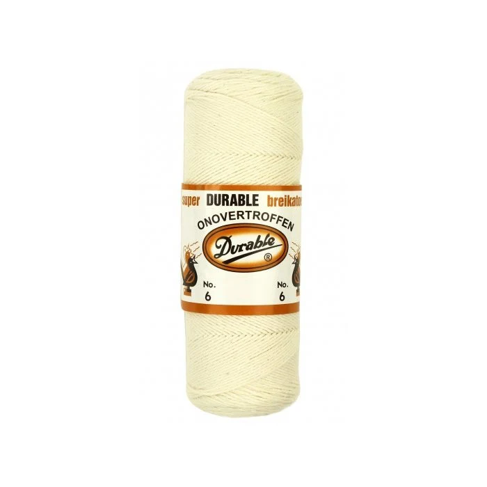 Durable Strickgarn Nr. 6 Naturweiß 87