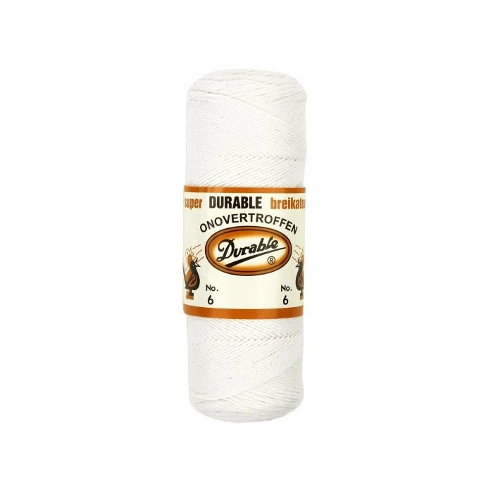 Durable Strickgarn Nr. 6 09 Weiß
