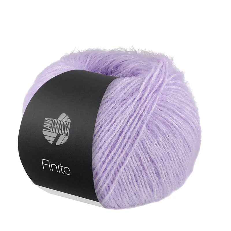 Lana Grossa Finito 012 Flieder/Creme
