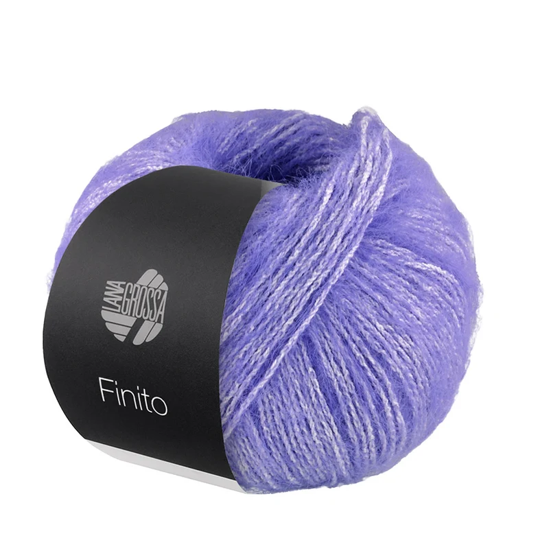 Lana Grossa Finito 011 Blau-Lila/Creme
