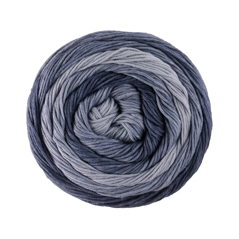 Lana Grossa Gomitolo Tono 1039 Denim/Grau/Stahlblau