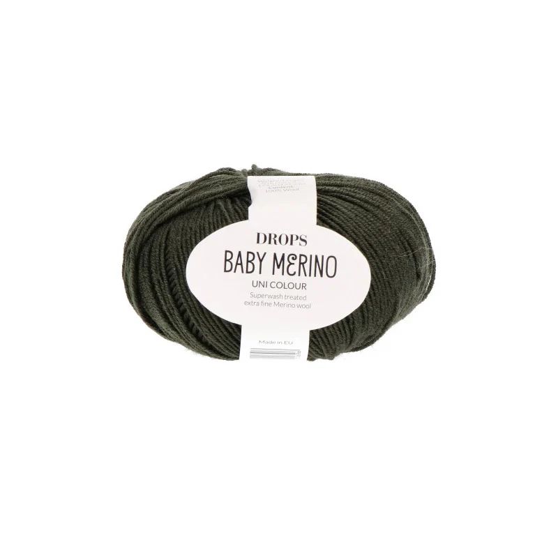 DROPS Baby Merino Uni Colour 065 Dunkler Wald