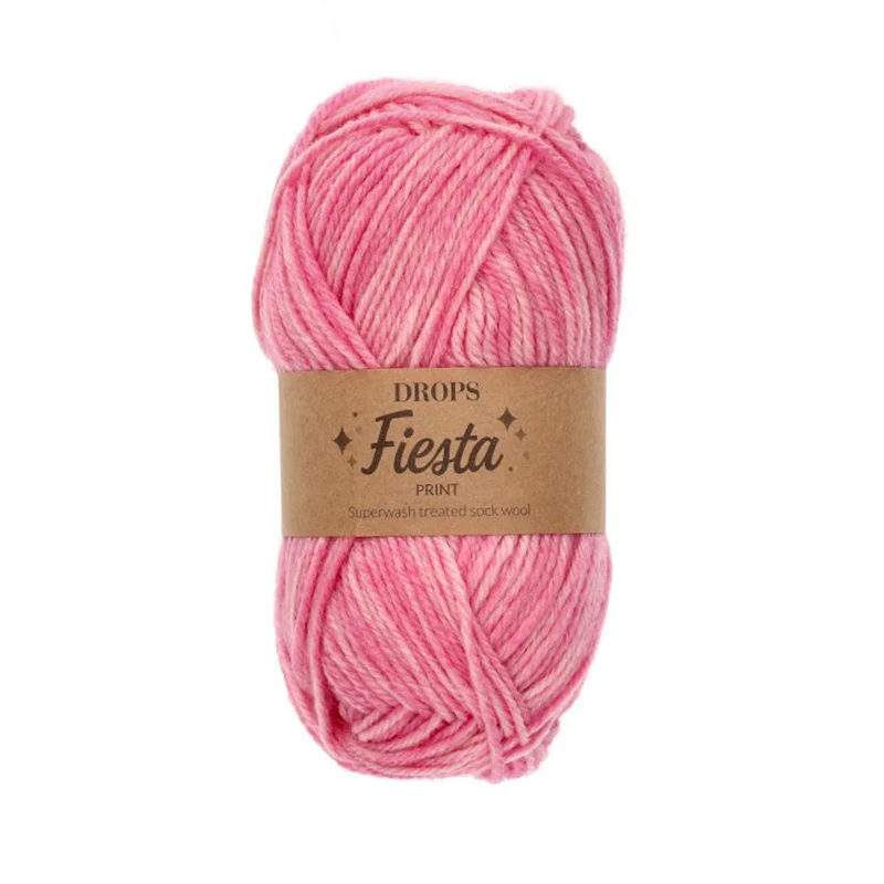 DROPS Fiesta Print 32 Erdbeer-Eis