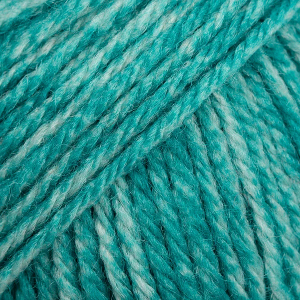 DROPS Fiesta Print 34 Smaragdgrün