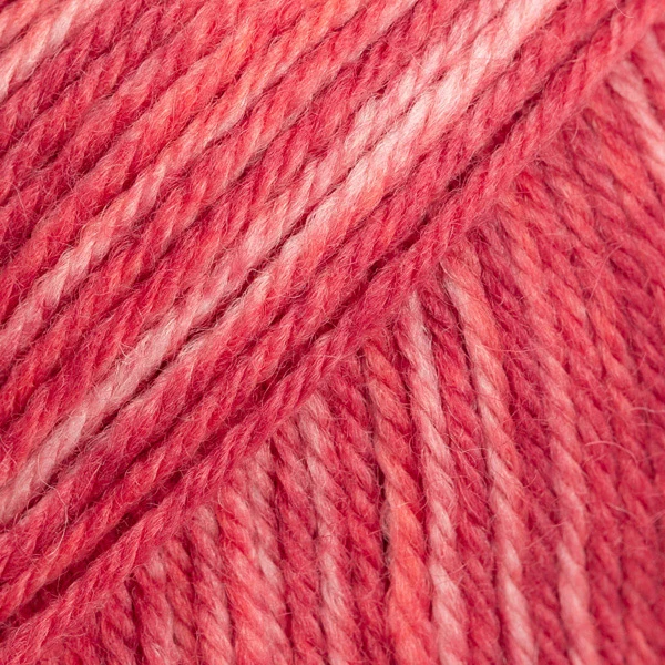 DROPS Fiesta Print 39 Kirschkonfitüre