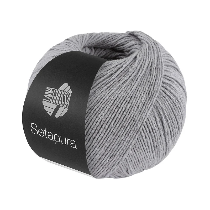 Lana Grossa Setapura 020 Eisgrau