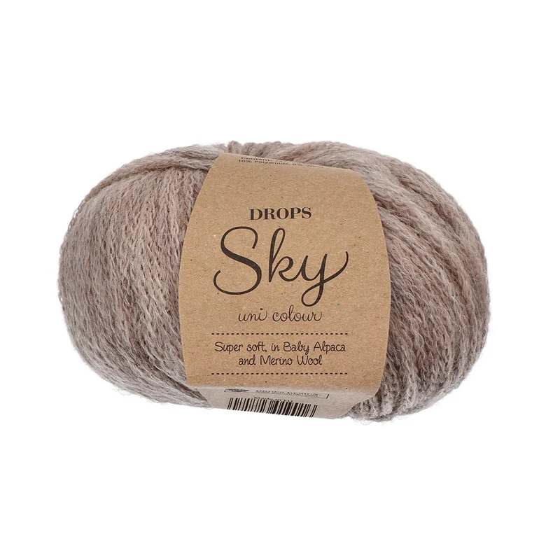 DROPS Sky Uni Colour 024 Sand