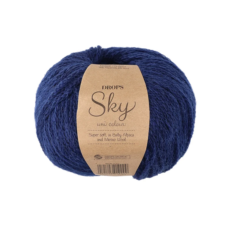 DROPS Sky Uni Colour 023 Marineblau