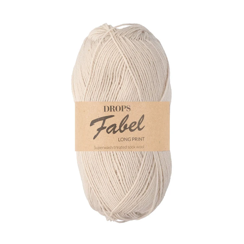 DROPS Fabel Uni Colour 121 Weizen