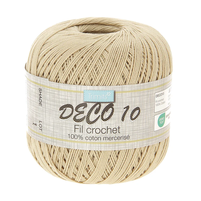 Trimits Deco 10C Häkelbaumwolle 020 Neutral
