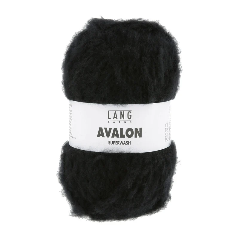 Lang Yarns Avalon 0004 Schwarz