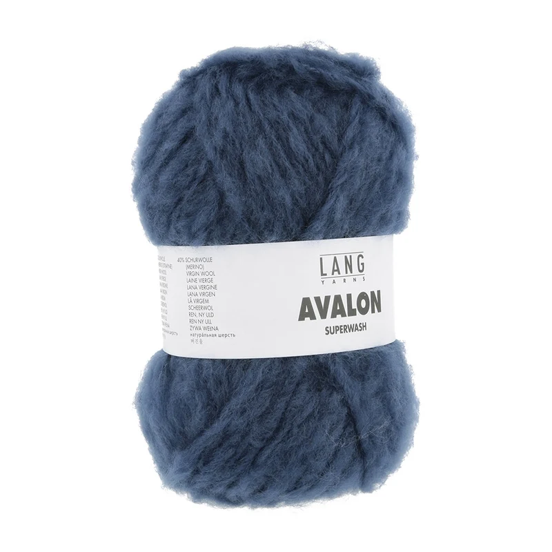 Lang Yarns Avalon 0006 Blau