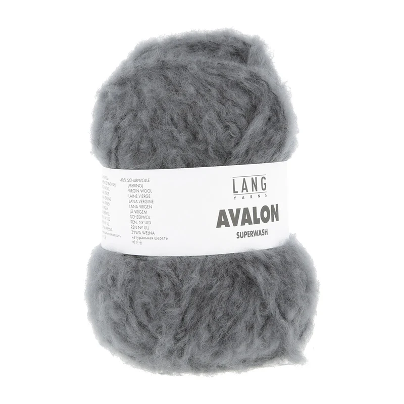 Lang Yarns Avalon 0005 Grau