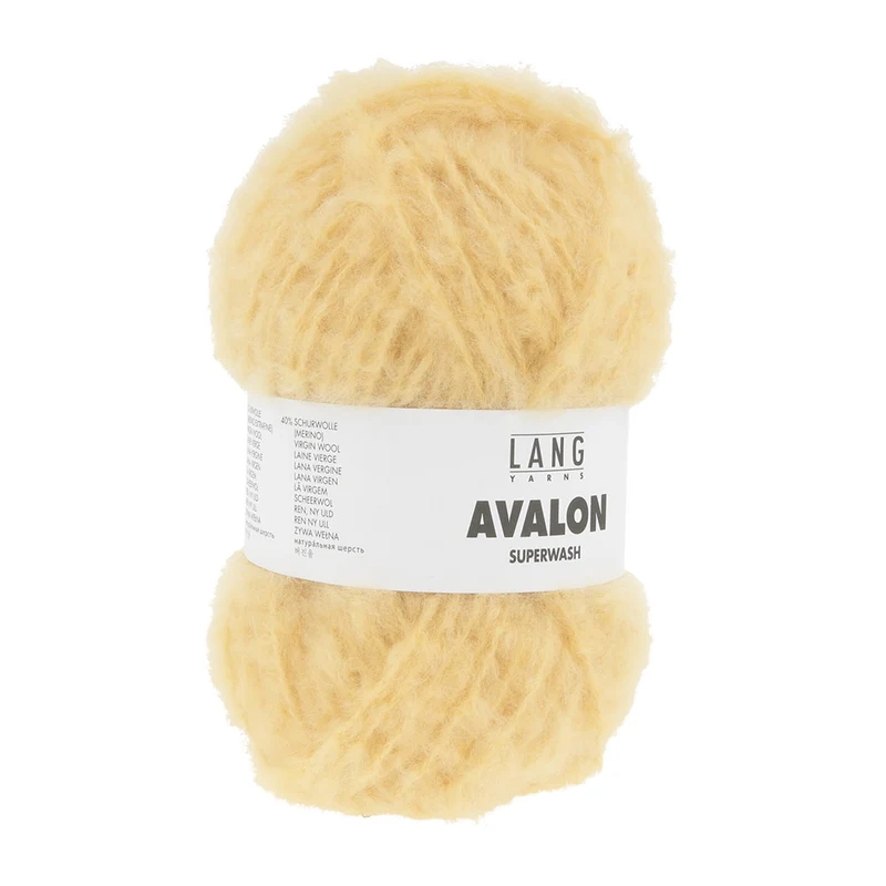 Lang Yarns Avalon 0013 Hellgelb