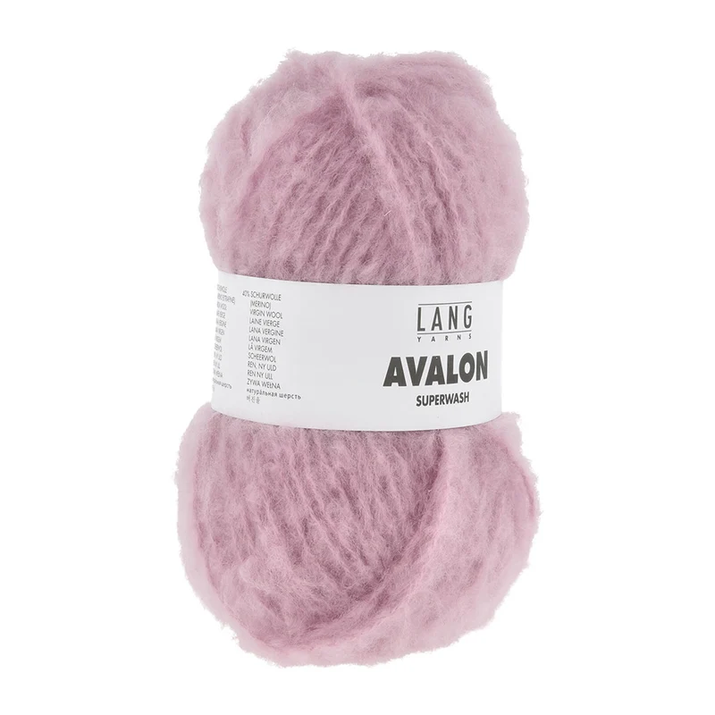 Lang Yarns Avalon 0009 Rosa