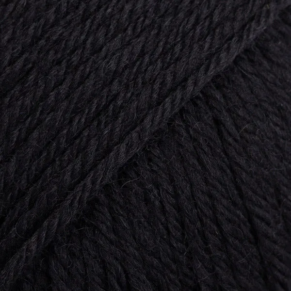 Drops Fiesta Uni Colour 10 Schwarz