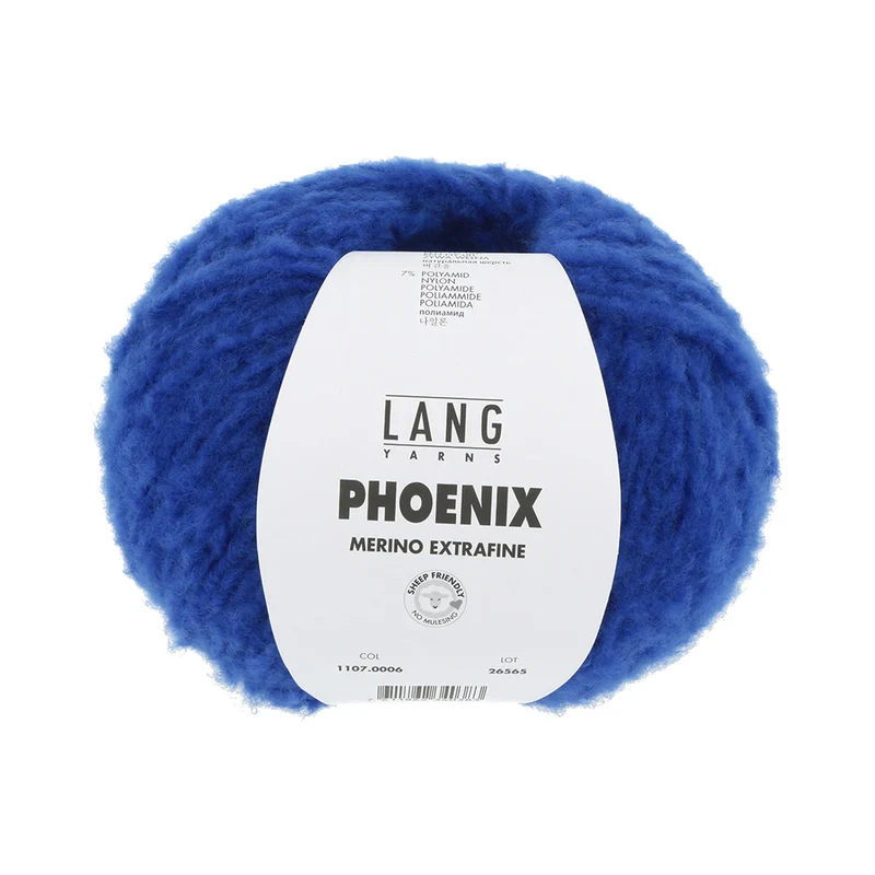 Lang Yarns Phoenix 006 Königsblau