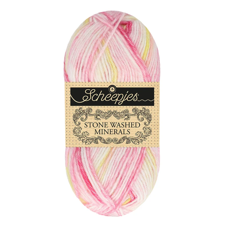 Scheepjes Stone Washed Minerals 908 Rhodo Radiance