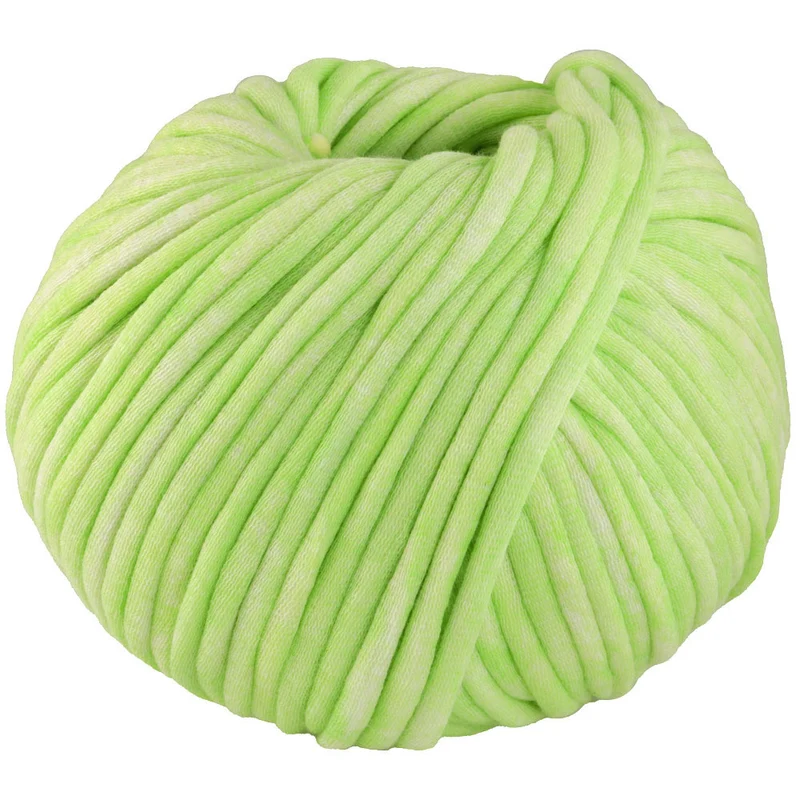 Lana Grossa Gelato Vintage 107 Frühlingsgrün/Weiß
