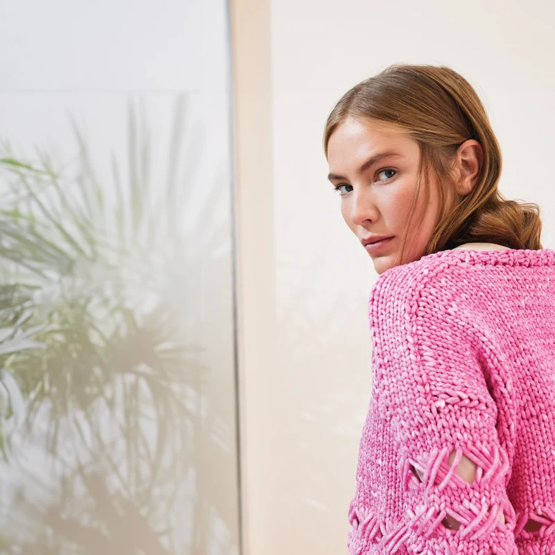 Lana Grossa Gelato Vintage 107 Frühlingsgrün/Weiß