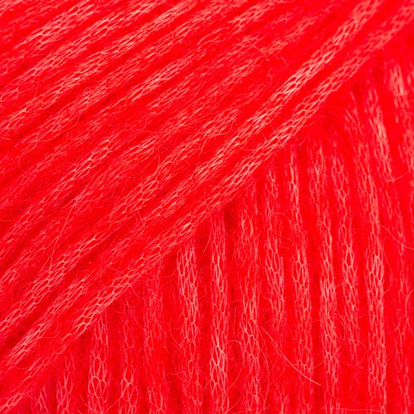 DROPS Air Uni Colour 061 Leuchtend rot