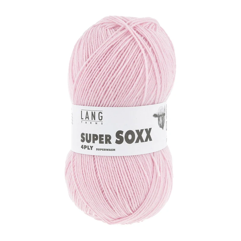 Lang Yarns Super Soxx 4-Fach 0009 Hellrosa (4-fädig)