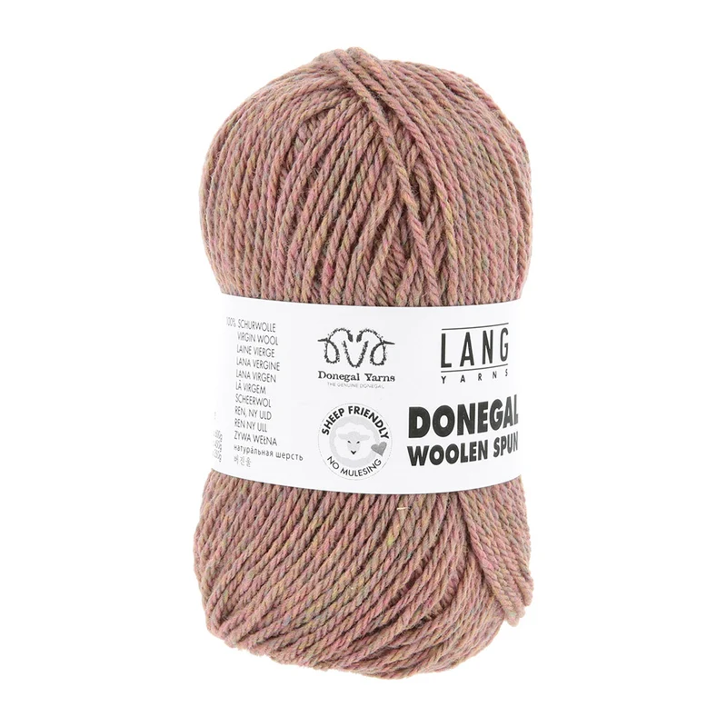 Lang Yarns Donegal Woolen Spun 0019 Rosa