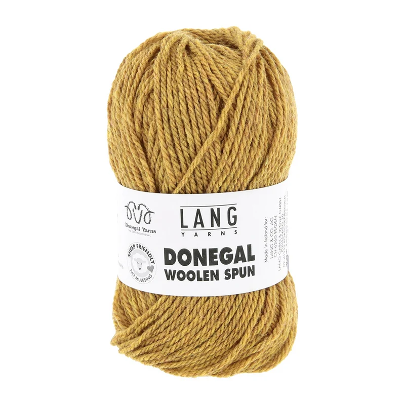 Lang Yarns Donegal Woolen Spun 0011 Senfgelb