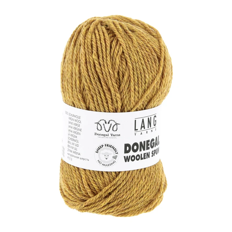 Lang Yarns Donegal Woolen Spun 0011 Senfgelb