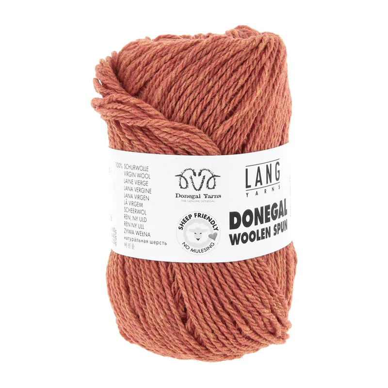 Lang Yarns Donegal Woolen Spun 0059 Orange