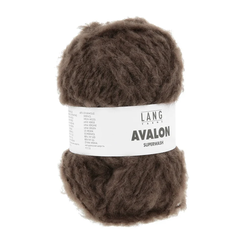Lang Yarns Avalon 0068 Braun