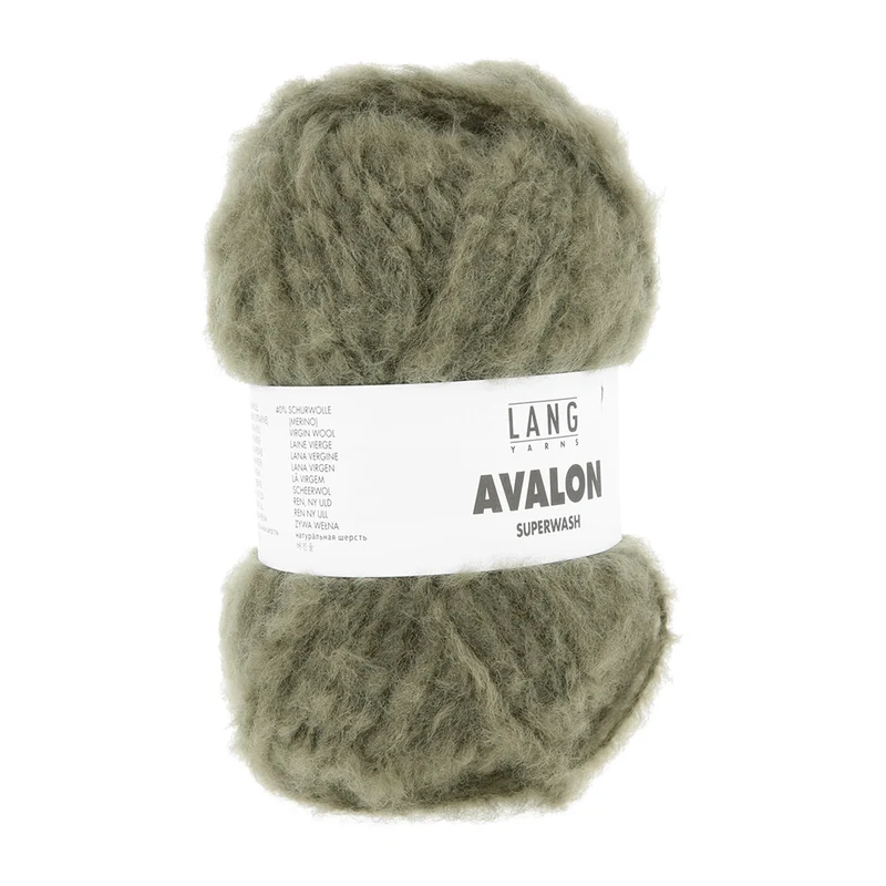 Lang Yarns Avalon 0097 Oliv