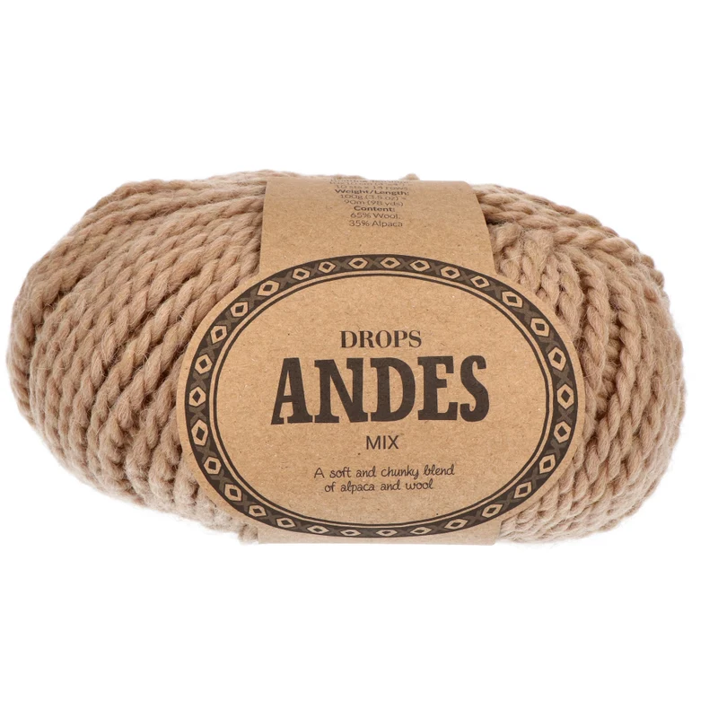 DROPS Andes Mix 9024 Erdnuss