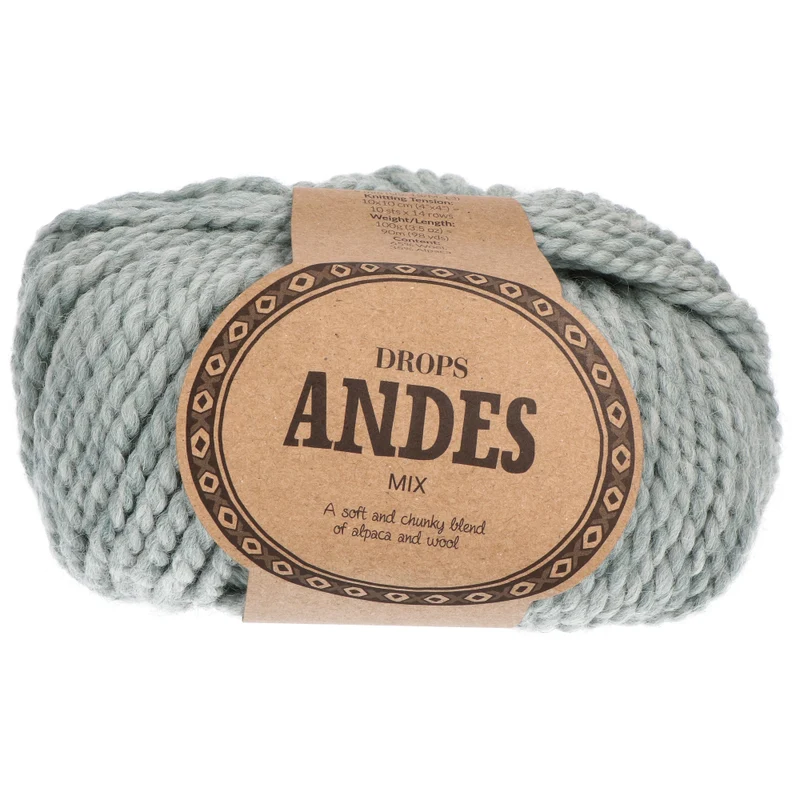 DROPS Andes Mix 9023 Hellgrün