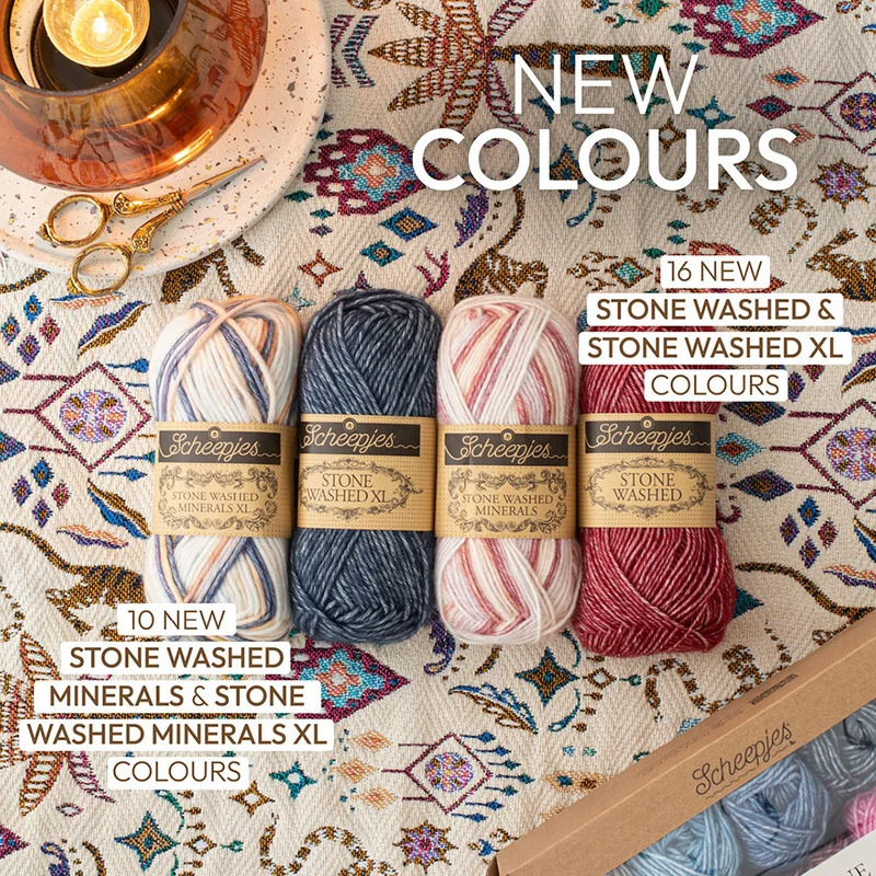 Scheepjes Stone Washed XL Minerals 918 Sunstone Sage