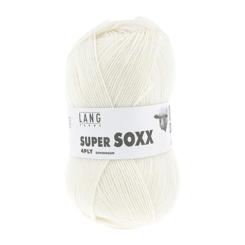 Lang Yarns Super Soxx 4-fach 0094 Creme (4-fädig)