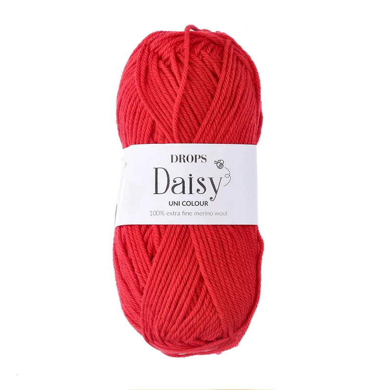 Drops Daisy Uni Colour 021 Karminrot