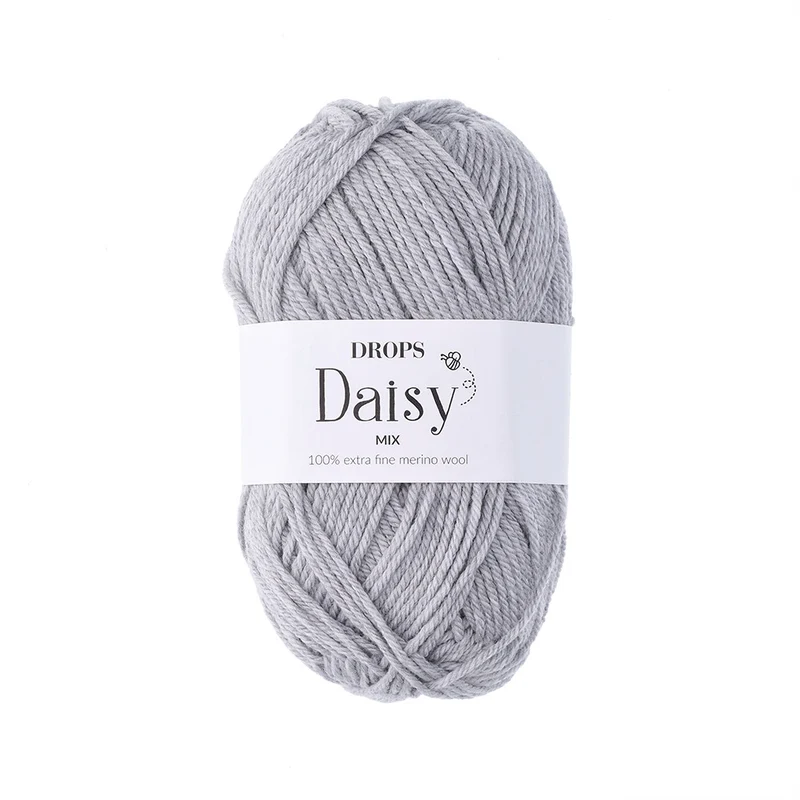 Drops Daisy Mix 004 Hellgrau